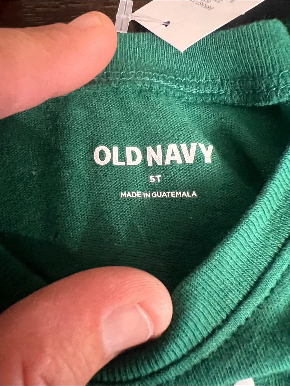 Old Navy Green 'Dad's Caddy' Graphic Tee for Kids